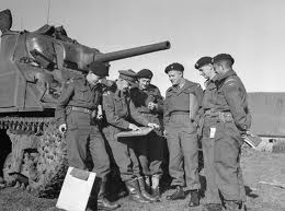 Regimental ‘O’ Group, Holland 1945